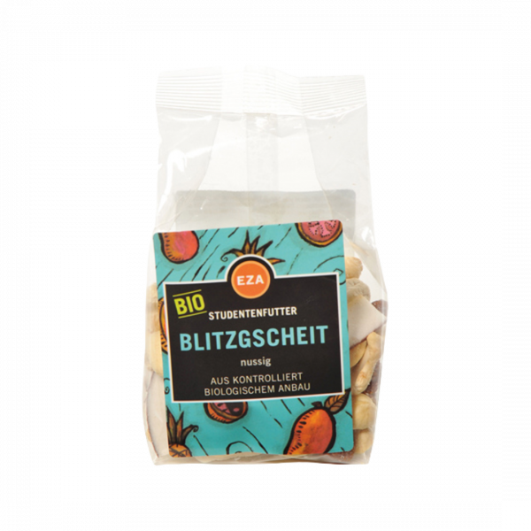 EZA Bio Studentenfutter Blitzgscheit nussig, 100g